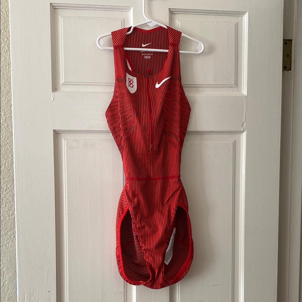 Nike Striped Red One-Piece Swimsuit
Brand new/no tags
Make me an offer